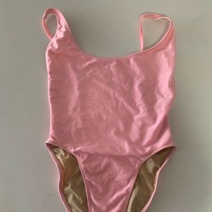 American Apparel High-leg One Piece Swim, size S